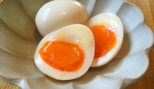 とろ～り半熟卵の白味玉【簡単・低糖質レシピ】
